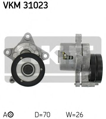 Rola intinzator,curea transmisie SEAT IBIZA II (6K1) (1993 - 1999) SKF VKM 31023 piesa NOUA