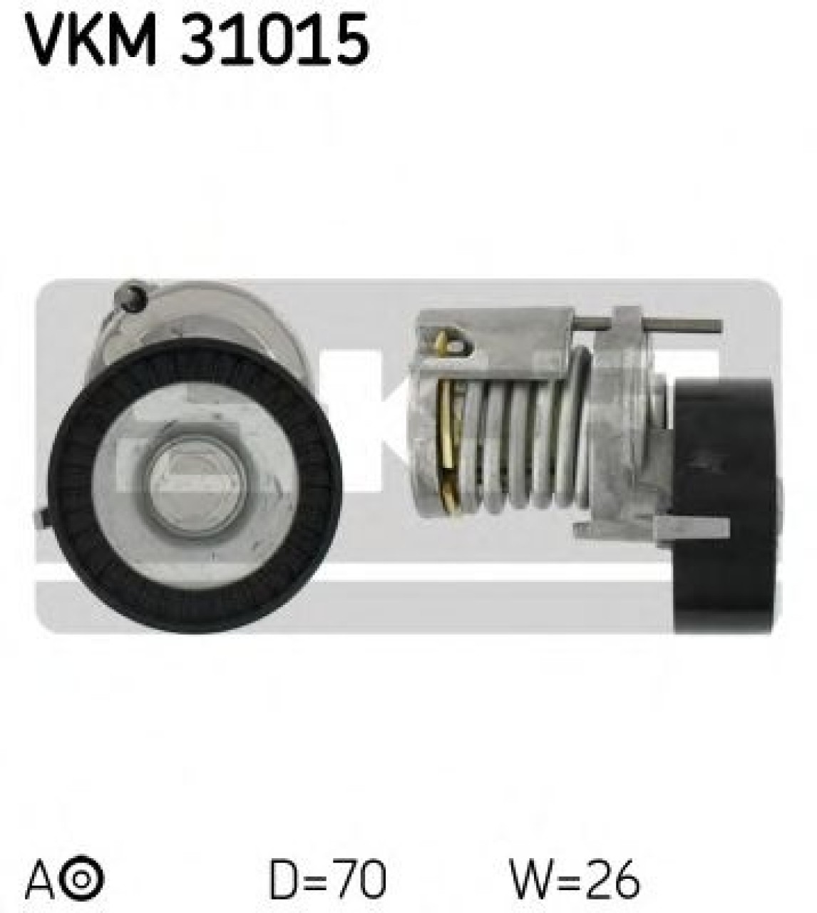 Rola intinzator,curea transmisie SKODA OCTAVIA II (1Z3) (2004 - 2013) SKF VKM 31015 piesa NOUA