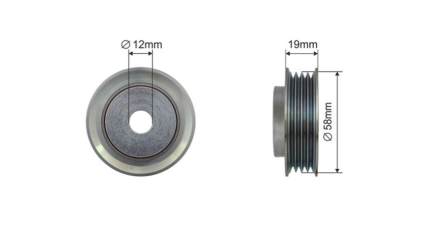 ROLA INTINZATOR CUREA TRANSMISIE, SUBARU JUSTY III; SUZUKI IGNIS I, IGNIS II, JIMNY, SAMURAI, SWIFT III, SX4, SX4 S-CROSS, VITARA, WAGON R+ 1.0-1.6 11.88-