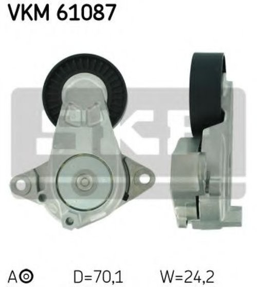 Rola intinzator,curea transmisie TOYOTA YARIS (P9) (2005 - 2013) SKF VKM 61087 piesa NOUA