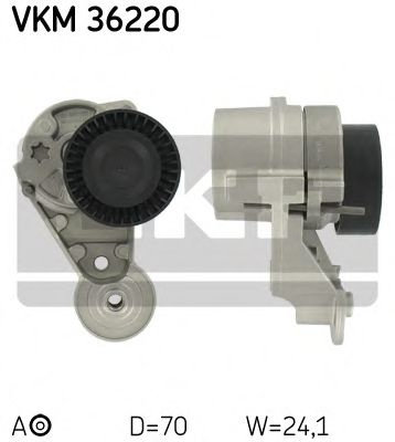 Rola intinzator,curea transmisie VOLVO S80 I (TS, XY) (1998 - 2006) SKF VKM 36220 piesa NOUA