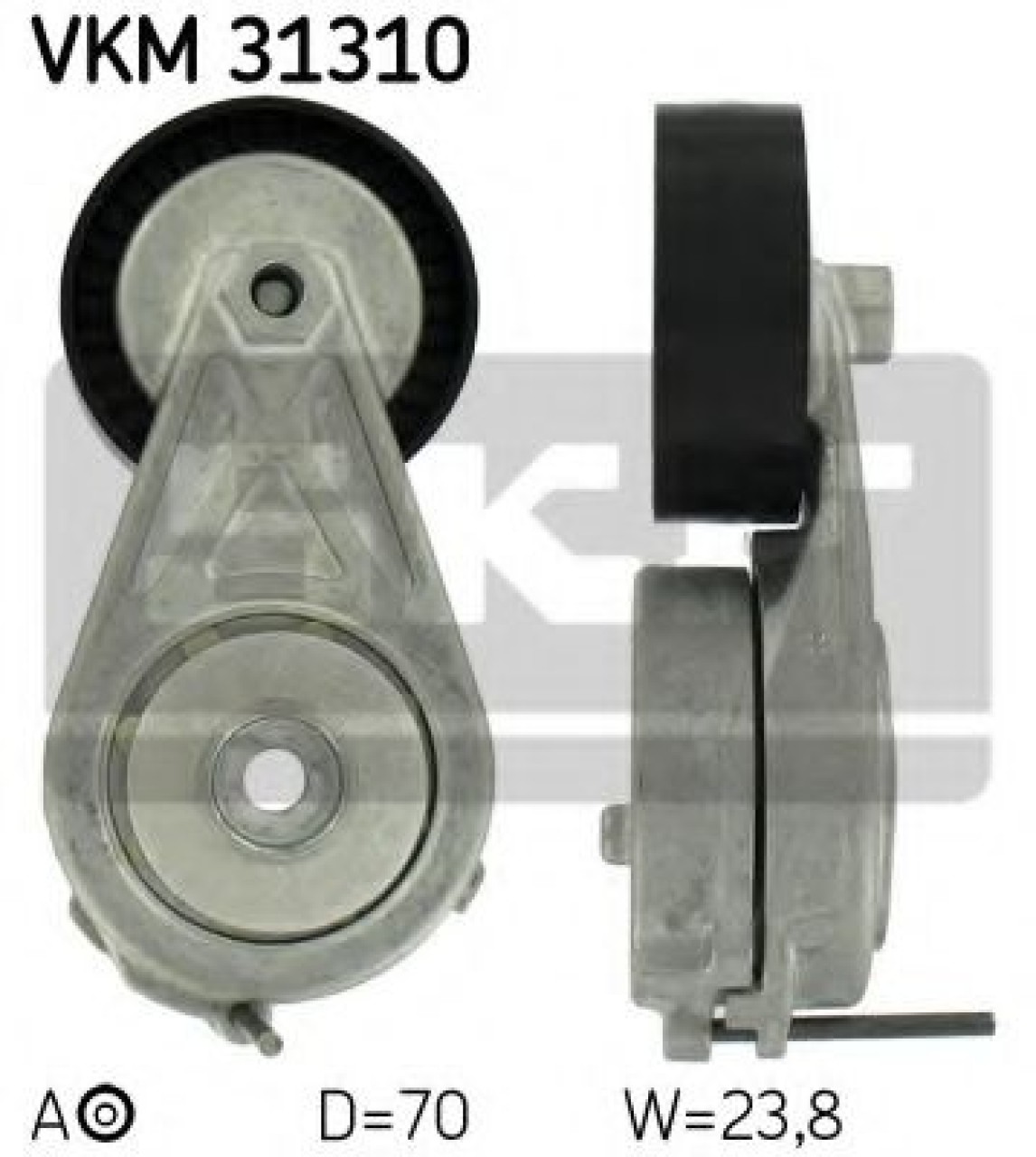 Rola intinzator,curea transmisie VW AMAROK (2H, S1B) (2010 - 2016) SKF VKM 31310 piesa NOUA