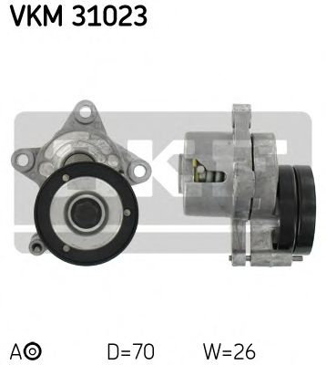 Rola intinzator,curea transmisie VW POLO CLASSIC (6KV2) (1995 - 2006) SKF VKM 31023 piesa NOUA