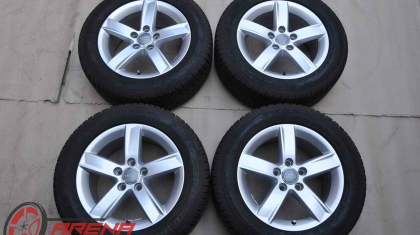 Roti Iarna 16 inch Originale Audi A4 8K B8 Dunlop 225/55 R16