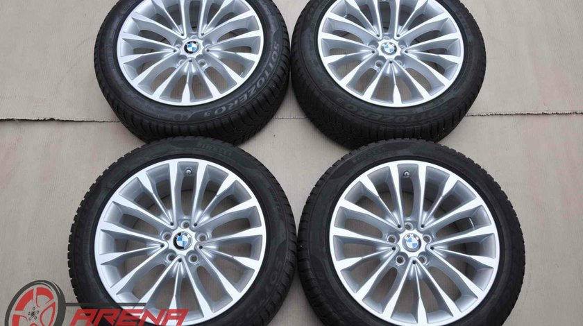 Roti Iarna 18 inch Originale BMW Seria 5 G30 G31 Pirelli 245/45 R18 Runflat