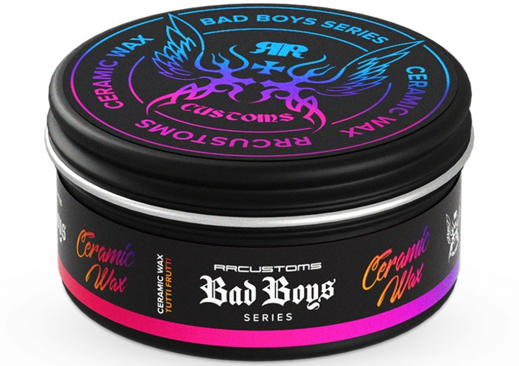 RR Customs Bad Boys Ceramic Wax Tutti Frutti Pro Ceara Solida Auto 100ML BB6142