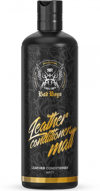 RR Customs Bad Boys Leather Conditioner Matt Balsam Piele Mata Auto 500ML BB6504500ML