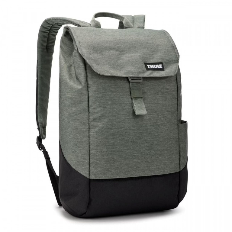 Rucsac urban cu compartiment laptop Thule Lithos Backpack 16L Agave Green