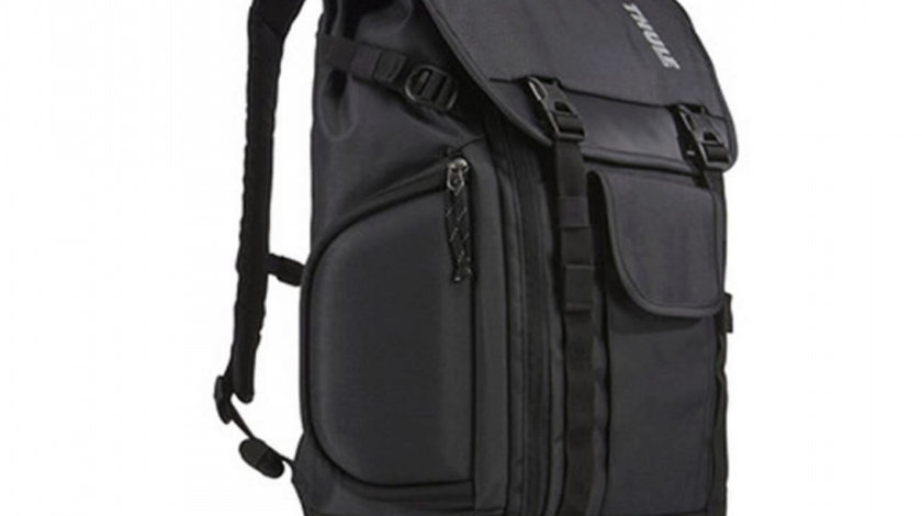 Rucsac urban cu compartiment laptop Thule Subterra Daypack pentru 15" MacBook Pro Dark Grey