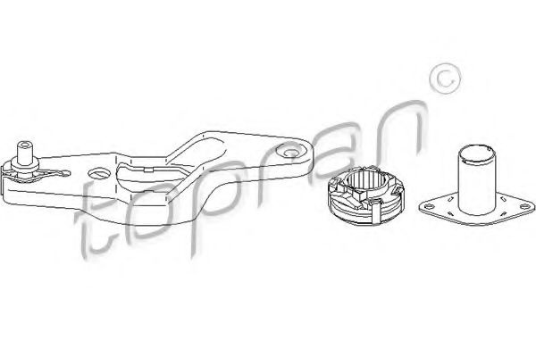 Rulment de presiune VW GOLF V (1K1) (2003 - 2009) TOPRAN 112 235 piesa NOUA