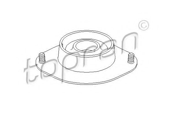 Rulment sarcina suport arc OPEL ASTRA F Combi (51, 52) (1991 - 1998) TOPRAN 200 444 piesa NOUA