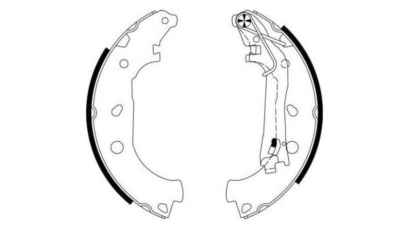 Saboti frana Fiat QUBO (225) 2008-2016 #2 03013704932