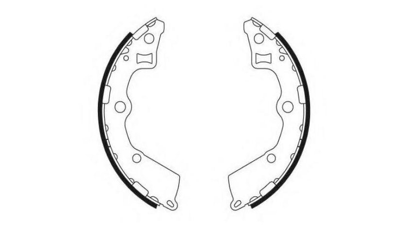 Saboti frana Kia PICANTO (BA) 2004-2016 #2 01919750