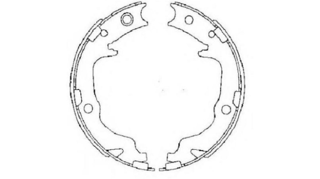 Saboti frana Mitsubishi ASX Van (GA_W_) 2010-2016 #2 03013730232