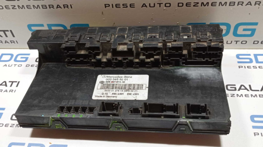 SAM Panou Tablou Panou Relee Sigurante Mercedes Clasa C Class W203 C200 C220 C270 2.2 2.7 CDI 2000 - 2007 Cod 0035455201 5DK007974-40 [271M4]