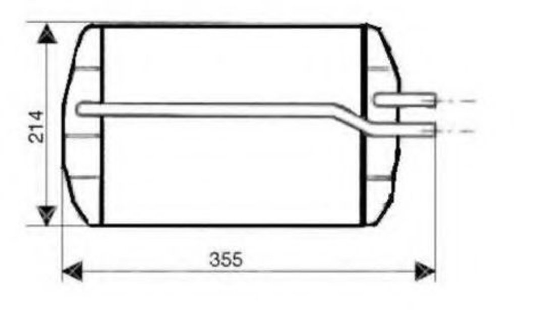 Schimbator caldura, incalzire habitaclu FORD KA (RB) (1996 - 2008) NRF 53633 piesa NOUA