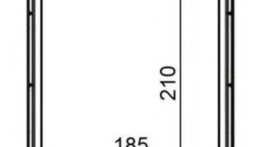 Schimbator caldura, incalzire habitaclu RENAULT ESPACE IV (JK0/1) (2002 - 2015) NRF 53668 piesa NOUA