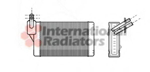 Schimbator caldura, incalzire habitaclu VW NEW BEETLE (9C1, 1C1) (1998 - 2010) VAN WEZEL 58006060 piesa NOUA