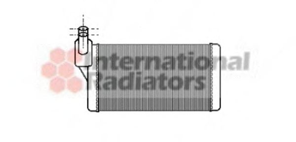 Schimbator caldura, incalzire habitaclu VW TRANSPORTER IV platou / sasiu (70XD) (1990 - 2003) VAN WEZEL 58006097 piesa NOUA