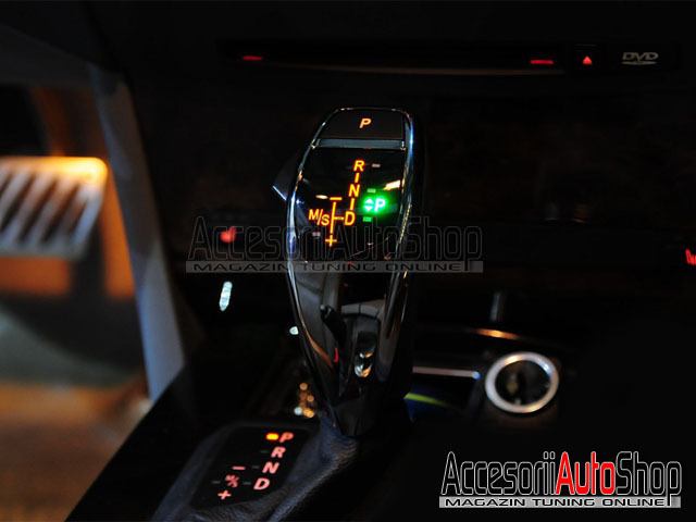 Schimbator Joystick LED BMW E60 E61 Ceramic Sport #1675151