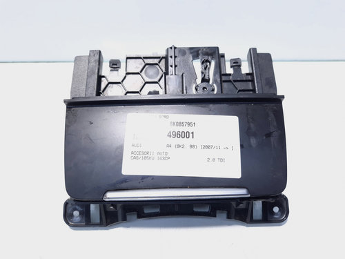 Scrumiera bord, cod 8K0857951, Audi A4 (8K2, B8) (id:496001)