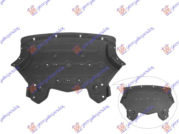 Scut de Protectie Motor Plastic Bmw X5 F15 2013 2014 2015 2016 2017 2018