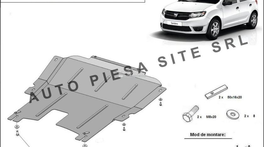 Scut metalic motor Dacia Sandero 2 II fabricata incepand cu 2012 APS-06,042 piesa NOUA