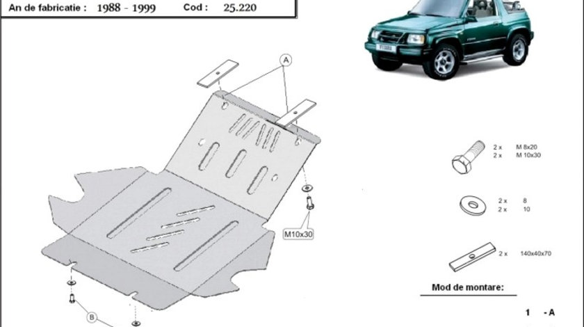 Scut motor metalic Suzuki Vitara 1988-1999