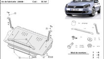 Scut motor metalic VW Golf 6 1.4i, 1.6i, 1.9 tdi,...