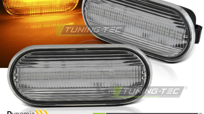 Semnale Semnalizatoare ALB LED SEQ compatibila VW GOLF 4 / BORA 95- / GOLF 3 95-/ IBIZA 95 -99/ TOLEDO