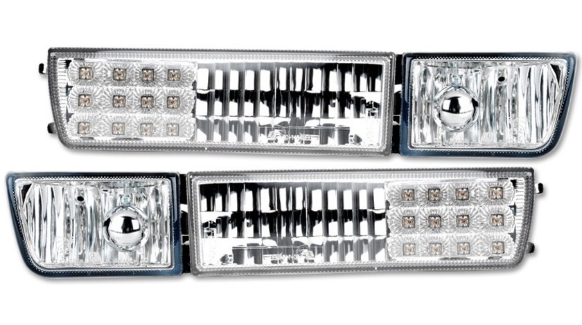 SEMNALIZARI BARA CU LED VW GOLF 3 FUNDAL CROM -COD FKRLXL5999