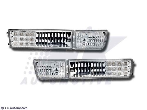 SEMNALIZARI BARA CU LED VW GOLF 3 FUNDAL CROM -COD FKRLXL5997