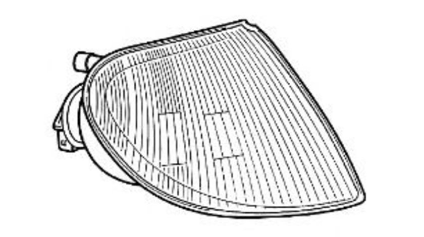 Semnalizator PEUGEOT PARTNER combispace (5F) (1996 - 2012) VAN WEZEL 0903905 piesa NOUA