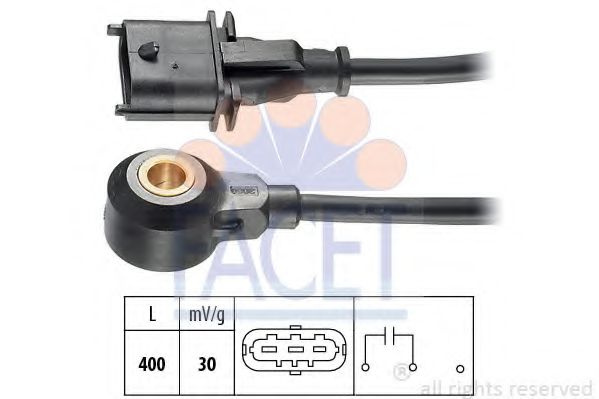 Senzor batai OPEL ASTRA G Cabriolet (F67) (2001 - 2005) FACET 9.3066 piesa NOUA