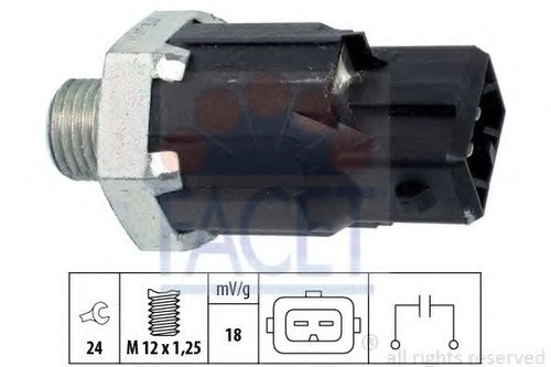 Senzor batai OPEL VIVARO platou / sasiu (E7) (2006 - 2014) FACET 9.3224 piesa NOUA