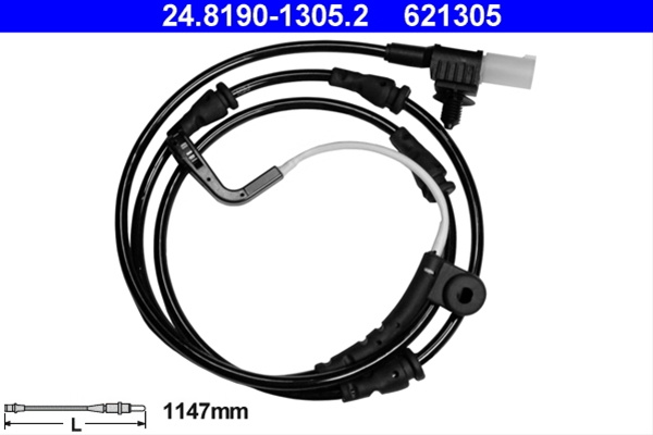 Senzor De Avertizare,uzura Placute De Frana Ate Land Rover 24.8190-1305.2