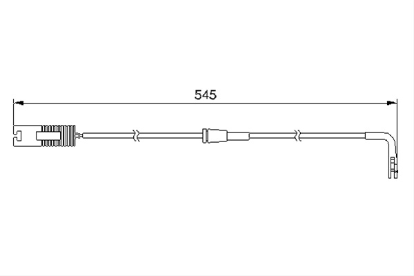 Senzor De Avertizare,uzura Placute De Frana Bosch Bmw 1 987 474 940