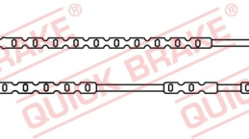 Senzor de avertizare,uzura placute de frana punte fata (WS0259A QBK) BMW