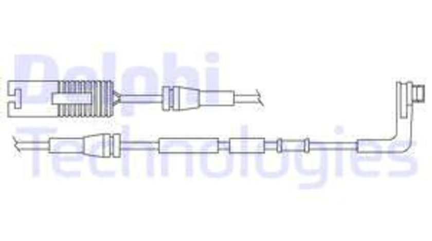 Senzor de avertizare,uzura placute de frana punte fata (LZ0178 DELPHI) BMW,LAND ROVER