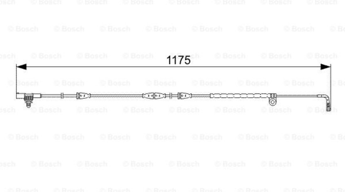 Senzor de avertizare,uzura placute de frana punte fata (1987473032 BOSCH) LAND ROVER