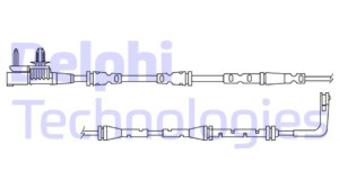 Senzor de avertizare,uzura placute de frana puntea spate (LZ0318 DELPHI) LAND ROVER