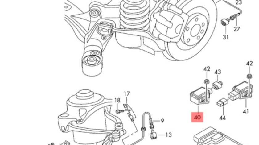 Senzor ESP Audi A4 B8 (8K) Avant 2011 2.0 TDI OEM 8K0907637C