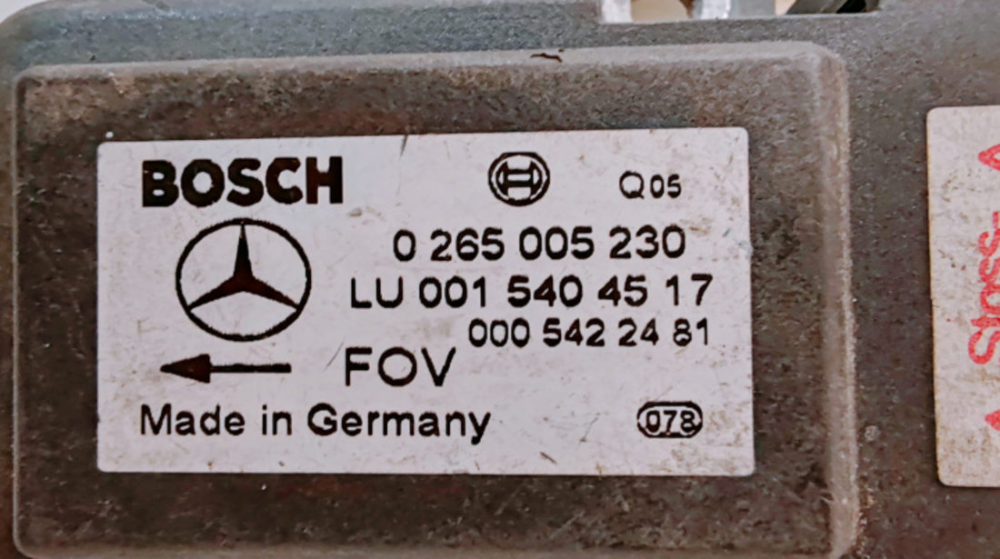 Senzor ESP, cod 0265005230 Bosch 0265005230 Mercedes-Benz E-Class W210 [1995 - 1999]