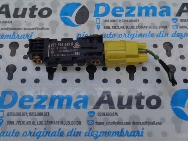 Senzor impact 8E0959643B, Audi A4 cabriolet (8H7) 1.9 tdi