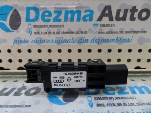 Senzor impact Audi A6 (4B, C5) 2.5 tdi, 4B0959643C