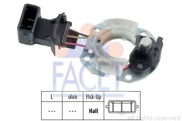 Senzor,impulsuri aprindere VW GOLF III (1H1) (1991 - 1998) FACET 8.2723 piesa NOUA