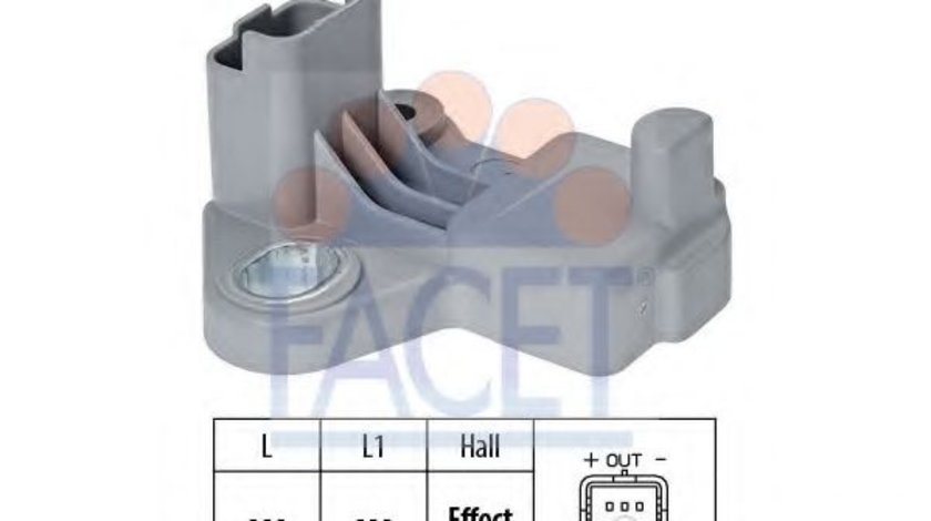 Senzor impulsuri, arbore cotit CITROEN BERLINGO (MF) (1996 - 2016) FACET 9.0602 piesa NOUA