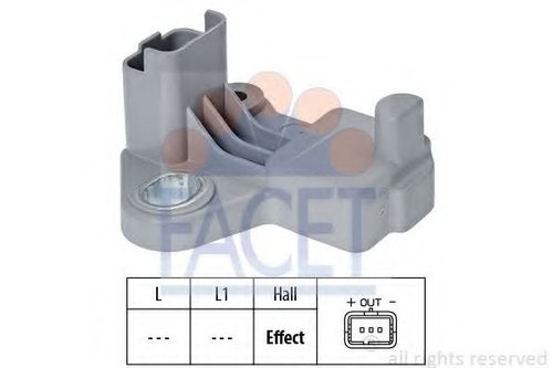 Senzor impulsuri, arbore cotit CITROEN C3 Picasso (2009 - 2016) FACET 9.0602 piesa NOUA