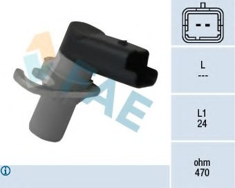 Senzor impulsuri, arbore cotit CITROEN C4 Cupe (LA) (2004 - 2011) FAE 79117 piesa NOUA