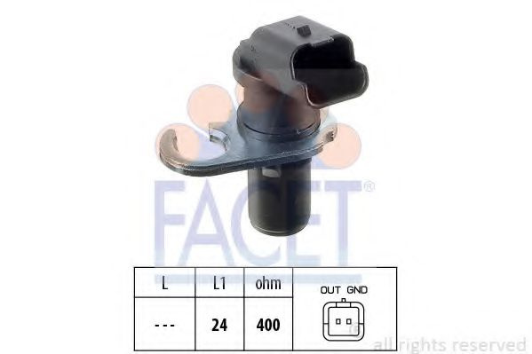 Senzor impulsuri, arbore cotit CITROEN C5 I (DC) (2001 - 2004) FACET 9.0260 piesa NOUA